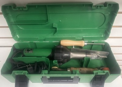 Leister Triac ST Heat Gun Welder W/ Nozzle And Case 