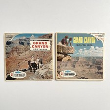 View Master Grand Canyon North and South Rim 6 Reel Set Booklet Sawyers Vintage