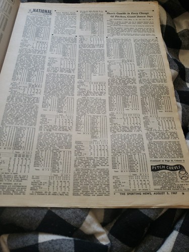 The Sporting News August 5th, 1967 Vol. 164, No. 3 Dick Williams, HOF Trio - Picture 18 of 24