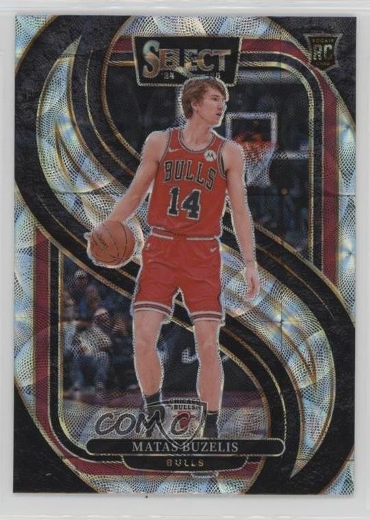 2024-25 Panini Select Premier Level Scope Prizm Matas Buzelis #166 0m1w