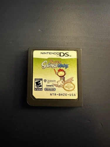 Super Scribblenauts (Nintendo DS, 2010) Authentic - TESTED