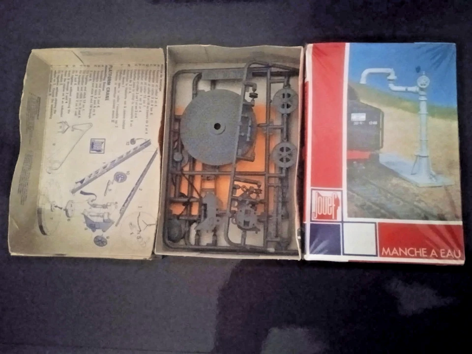 JOUEF CHAMPAGNOLE GRUE DE QUAI+MANCHE A EAU BLISTER NEUVES BO REF 1030/1031 n20 - Photo 2/2