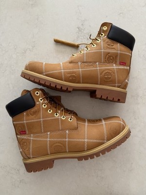 Size 10.5 - Supreme FW25 Timberland Patchwork 6” Premium Boot