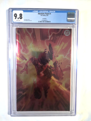 Absolute Flash 1 1st Print CGC 9.8 Foil