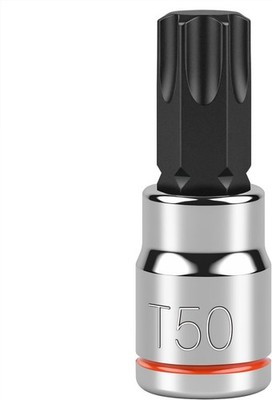 JU JIAN TEC 3/8 Inch Drive Torx Bit Socket, T50, Full Polished Premium CR-V & S2