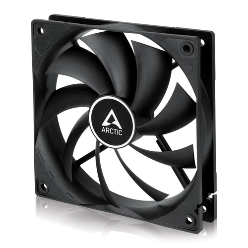 ARCTIC F12 120 mm Standard PC Gehäuse Lüfter Case Fan 1350 U/min. Schwarz Kühler