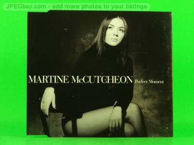 MARTINE MCCUTCHEON PERFECT MOMENT (L58) 3 Track CD Single including Picture Slee