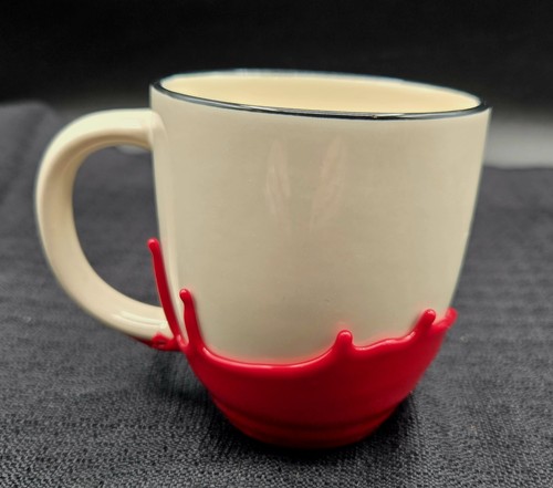 Taza vintage Makers Mark Bourbon SIV taza blanco rojo cera fondo de goteo RARA - Imagen 5 de 19