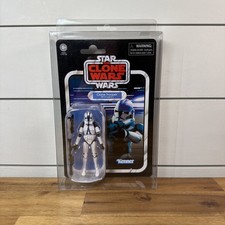 Star Wars CLONE TROOPER 501st LEGION Vintage Collection 3.75 Figure VC240 w case