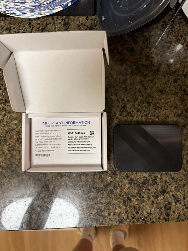 T-Mobile Hotspot 5G WiFi 200 GB al año durante 5 años prepago NUEVO Foto 4 de 4