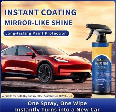 Car Coating Spray,3 in 1 Multi-functional Quick Effect Coating Agent DE