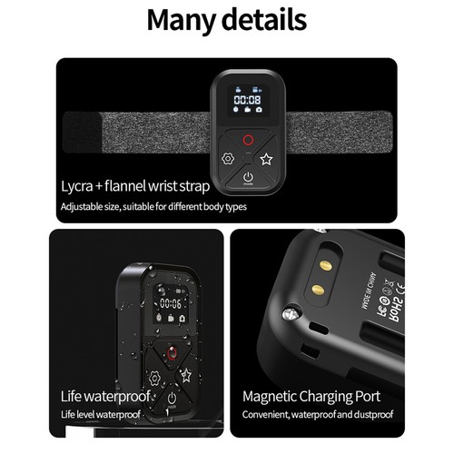 80M Wifi Bluetooth Remote Control Shortcut Key For GoPro Hero 10/9/8 Go Pro Max* - Picture 7 of 16