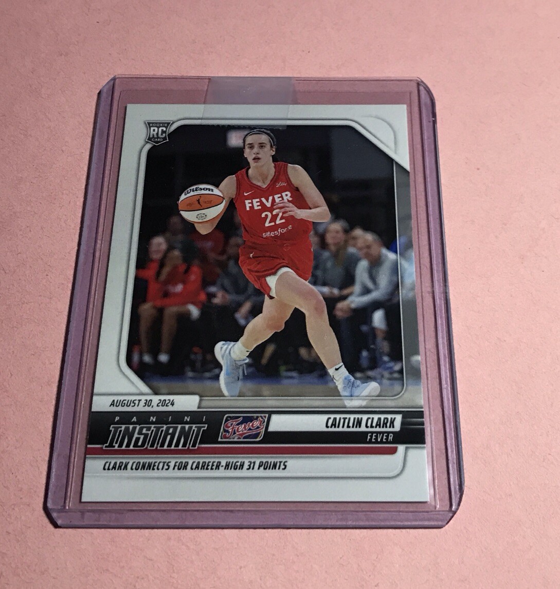 Caitlin Clark 2024 Panini Instant #191 8/30/24 (1 of only 11687) Career High 31