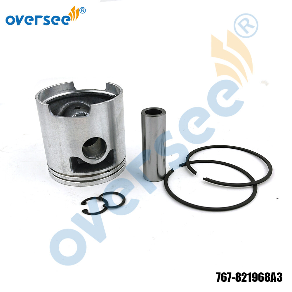 767-821968A3 T3 Piston Kit &Ring STD For Mercury/Mariner 15-25HP  