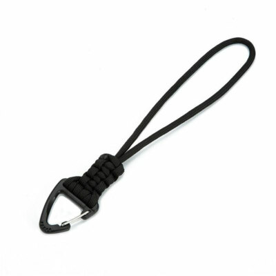 3 PCS Tactische Lanyard Paracord, Elastisch Spiraalkabel met 2