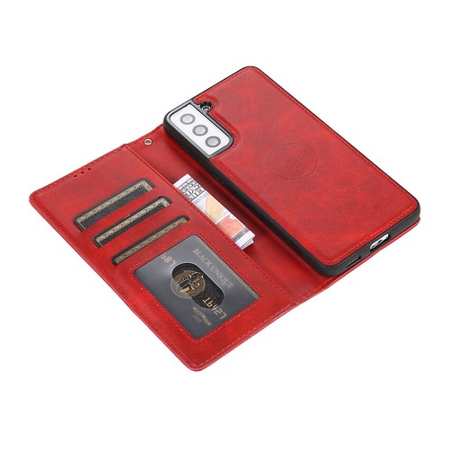 Removable Wallet Case Card Leather Flip Cover for Samsung S20/S21+ FE/S22+ Ultra - Picture 35 of 38