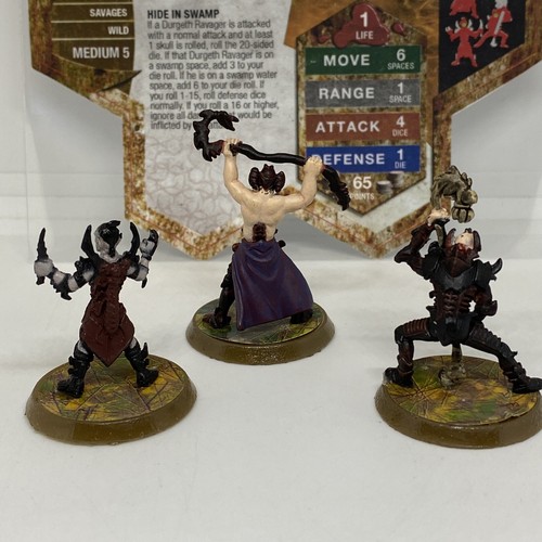 Heroscape Durgeth Ravagers C3V SoV Custom Customs Squad Valkrill - 第 5/6 張圖片