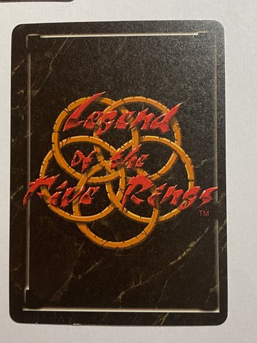 STABLES-LEGEND of the FIVE RINGS CCG(L5R)-OBSIDIAN OE-1997 - Picture 2 of 2