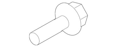 Tornillo de soporte de montaje para Ford (N/P W503317-S439-)