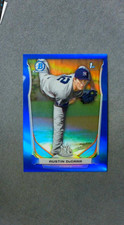 2014 Bowman Chrome Draft Blue Refractor #60 Austin DeCarr Yankees #'d 133/399