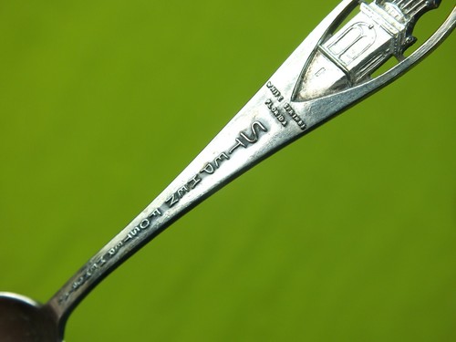 STERLING SILVER SPOON WHITE SPRINGS FLORIDA STEPHEN FOSTER MEMORIAL 10.4 GRAMS - Picture 4 of 12