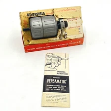 Vintage VERSAMATIC 4100 Reversible Speed Reducer for Portable Drills