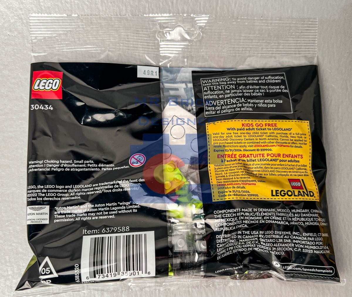 LEGO Speed Champions 30434 Aston Martin Valkyrie AMR Pro NEW 2022