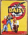 It's A Daisy TIN SIGN metal poster toy gun ad vintage kids room decor art 1470