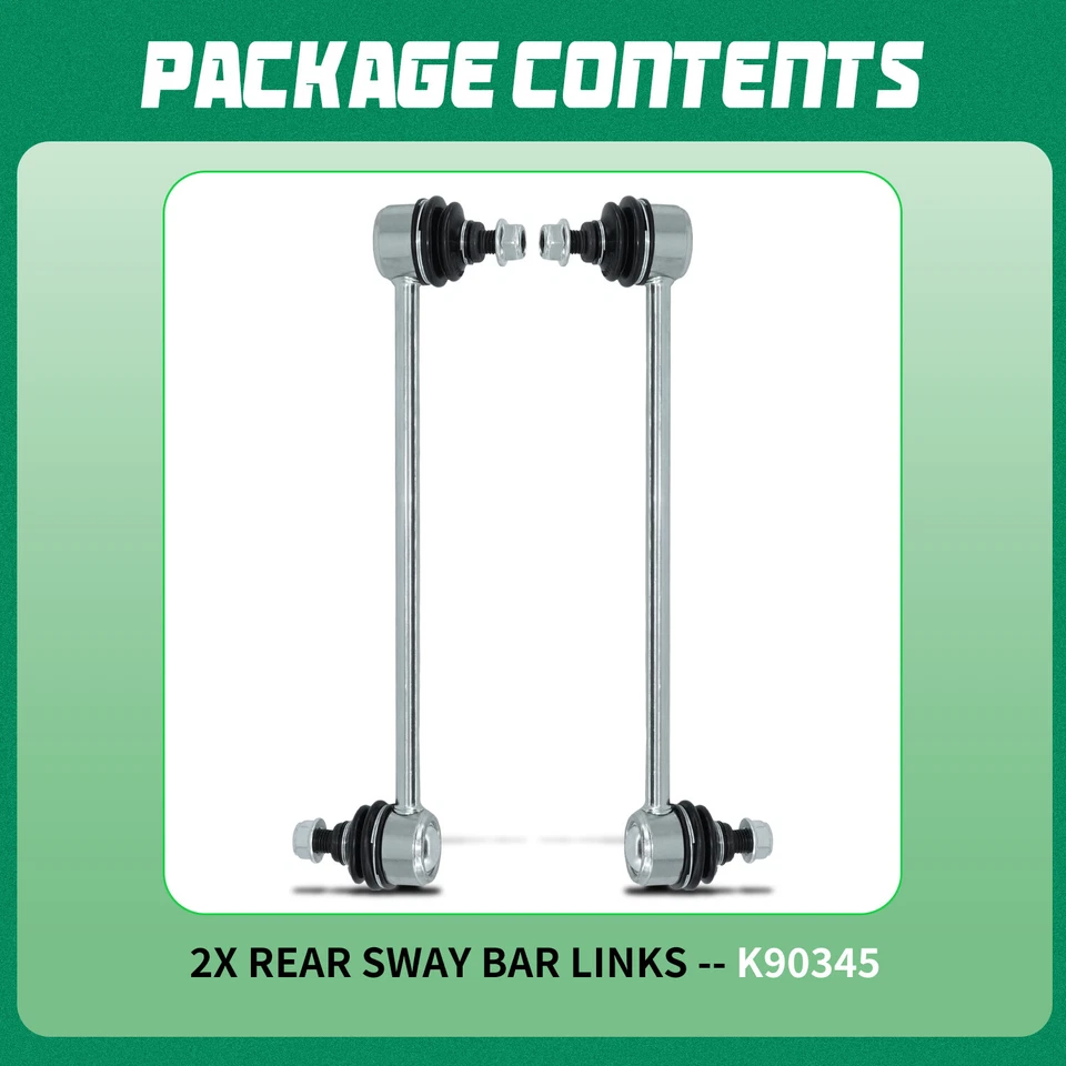 Kit de suspensión de extremo de barra estabilizadora trasera de 2 piezas para Toyota Camry Lexus RX330 RX350 RX400h Foto 3 de 4