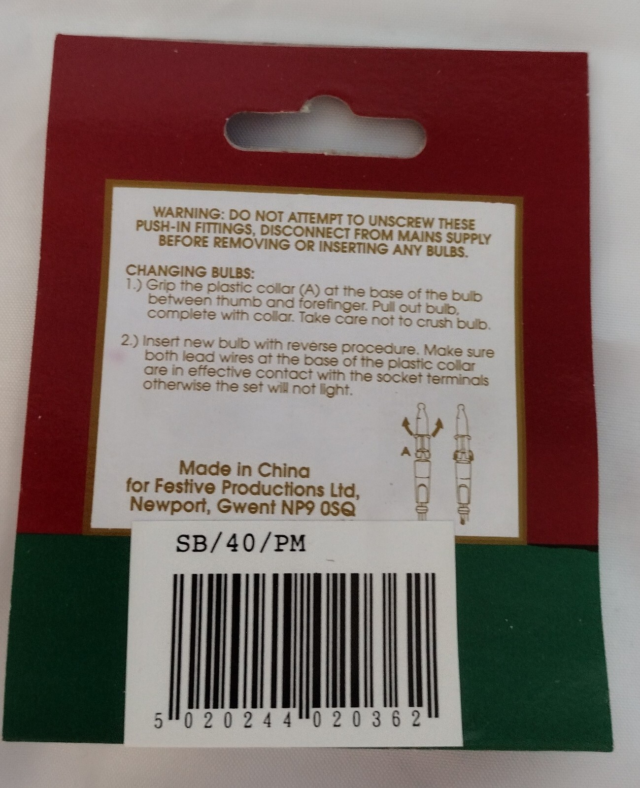 5x 6V 0.12amp Replacement clear Christmas PushIn Light Bulbs Lamps eBay