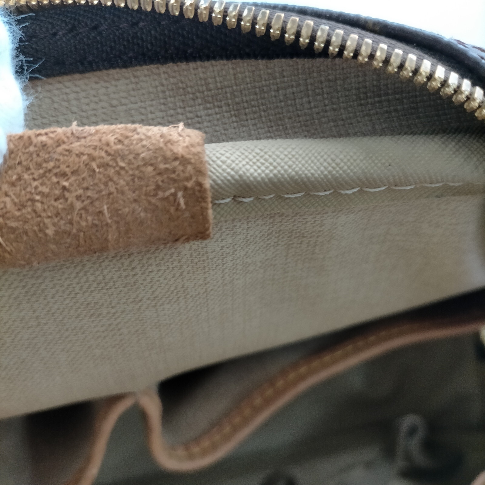 Louis Vuitton LV Hand Bag Deauville Brown Monogram 1165138 eBay