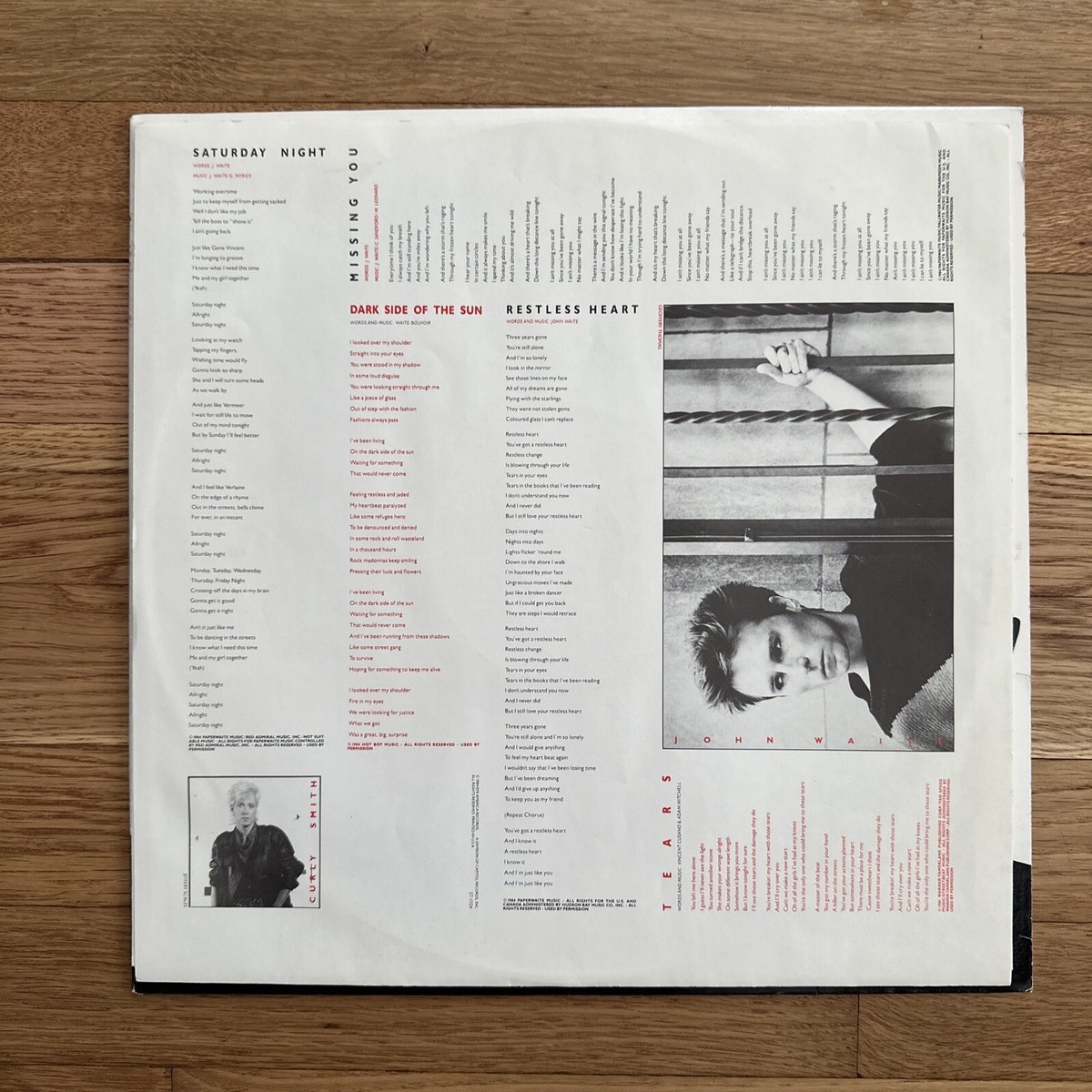 John Waite - No Brakes ST-17124 1984 Lp Club Edition (Near Mint