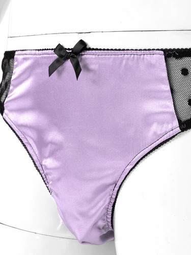 Men See Through Satin Lingerie Set Bra Top with Briefs Thong Underwear Nightwear - Picture 29 of 34