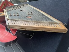 RARE Antique 18th century Old Italian Psalter dulcimer psaltery cimbalom Oud USA