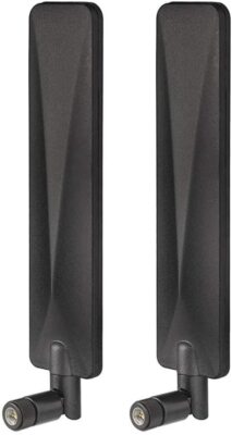 2pcs 4G LTE Antenna 9DBi SMA Male Antenna Router Cellular Gateway Home AT&T