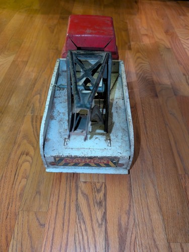 1960's Marx Powerhouse Pressed Steel Chevrolet COE Turnpike Wrecker Truck 18" - Picture 4 of 14