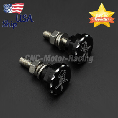 CNC Aluminum License Plate Screw Motorcycle Bolt For Suzuki