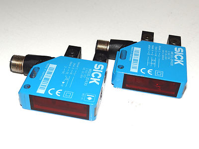 SICK WS12L-2D430 Sender + WE12L-2P430 Empfänger DC10-30V Laser Lichtschranke Top