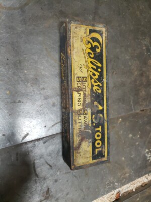 Vintage Eclipse 44 Multiple Tool & Blades With Tin Case