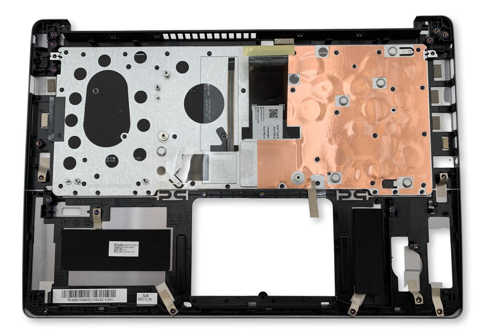 Acer Swift SF314-41 {SF314-41G} Palmrest Cover Keyboard Italian 6B.HFDN1.016