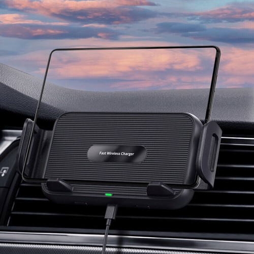 Chargeur de voiture sans fil pour Samsung Galaxy Z Fold 3 4 2 support de montage de voiture automatique - Photo 2 sur 14