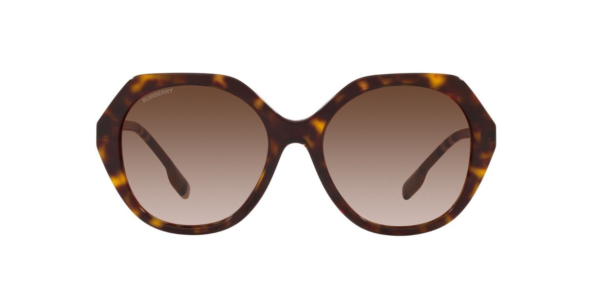 Burberry VANESSA BE 4375 Dark Havana/Brown Shaded (4017/13