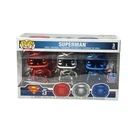 Funko Pop! Heroes Superman 80 Years Chrome 3 Pack 2018 Fall Convention Exclusive