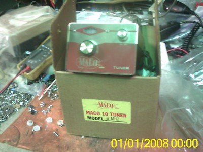 MACO VFO TURNER 6 MHZ OR VARIABLE CAPACITOR CASE TRANSFORMER
