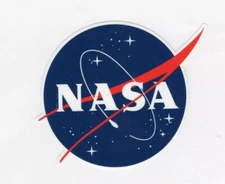 NASA Vinyl Decal Sizes up to 14" Free Shipping Free Tracking