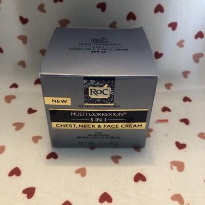 RoC Multi Correxion 5 in 1 Chest, Neck, & Face Cream 1.7oz PLEASE READ