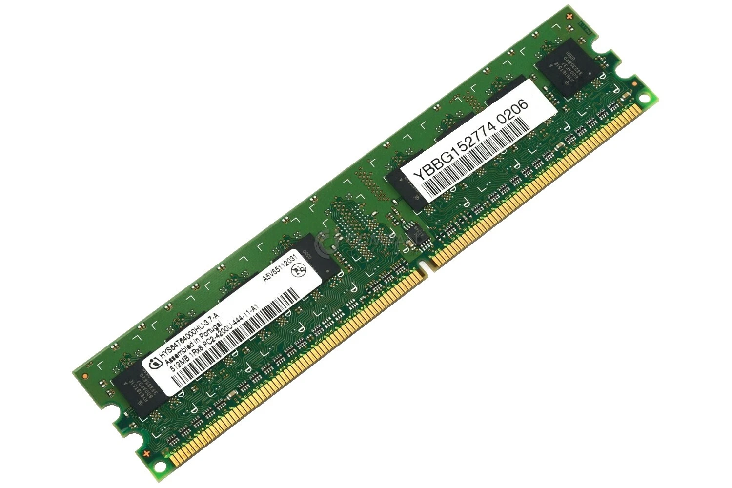 DDR2 SDRAM Network Server 512 MB Capacity per Module RAM 2 Modules