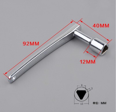 Universal For Mitsubishi/Otis/KONE Elevator Triangle Key Train Door Key NEW TYPE