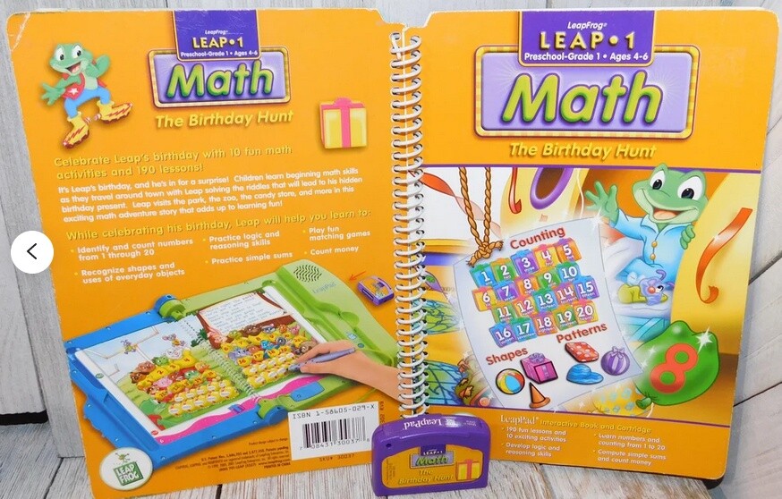 LeapFrog Leap Frog LeapPad Book & Cartridge Varieties - You