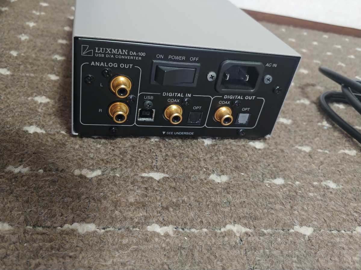 LUXMAN D/A Converter DA-100 Headphone Amplifier USB Luxman LUXMAN D/A Converter DA-100 Headphone Amplifier USB Luxman